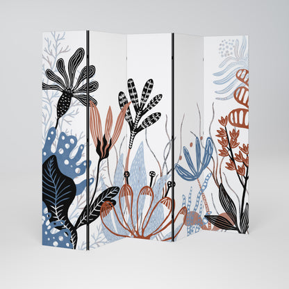 ORGANIC ASSEMBLAGE 5-Panel Room Divider
