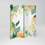 FLORAL SERENITY SPLIT Biombo Decorativo de 4 Paneles