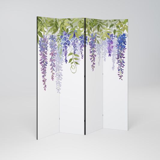 BOTANICAL BREEZE Biombo de 4 paneles