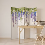BOTANICAL BREEZE Biombo de 4 paneles