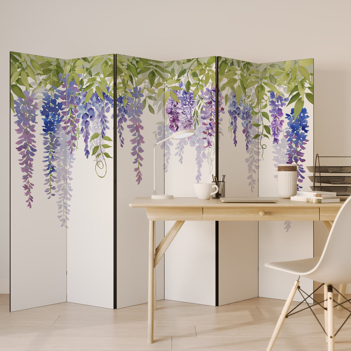 BOTANICAL BREEZE Biombo de 6 paneles