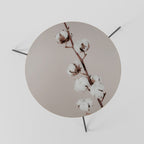 COTTON CLOUDS IN BALANCE Mesa de Centro Ø60