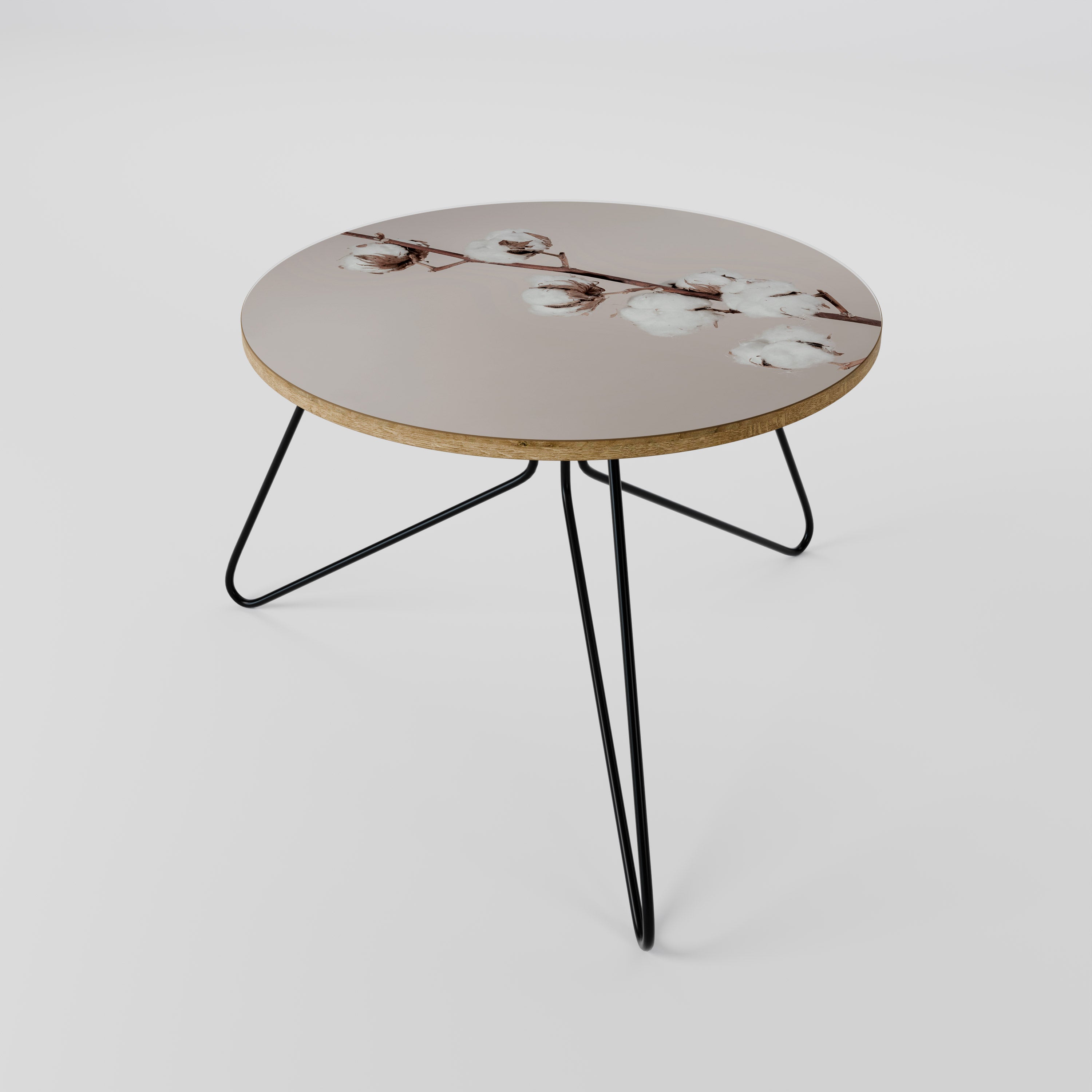 COTTON CLOUDS IN BALANCE Mesa de centro