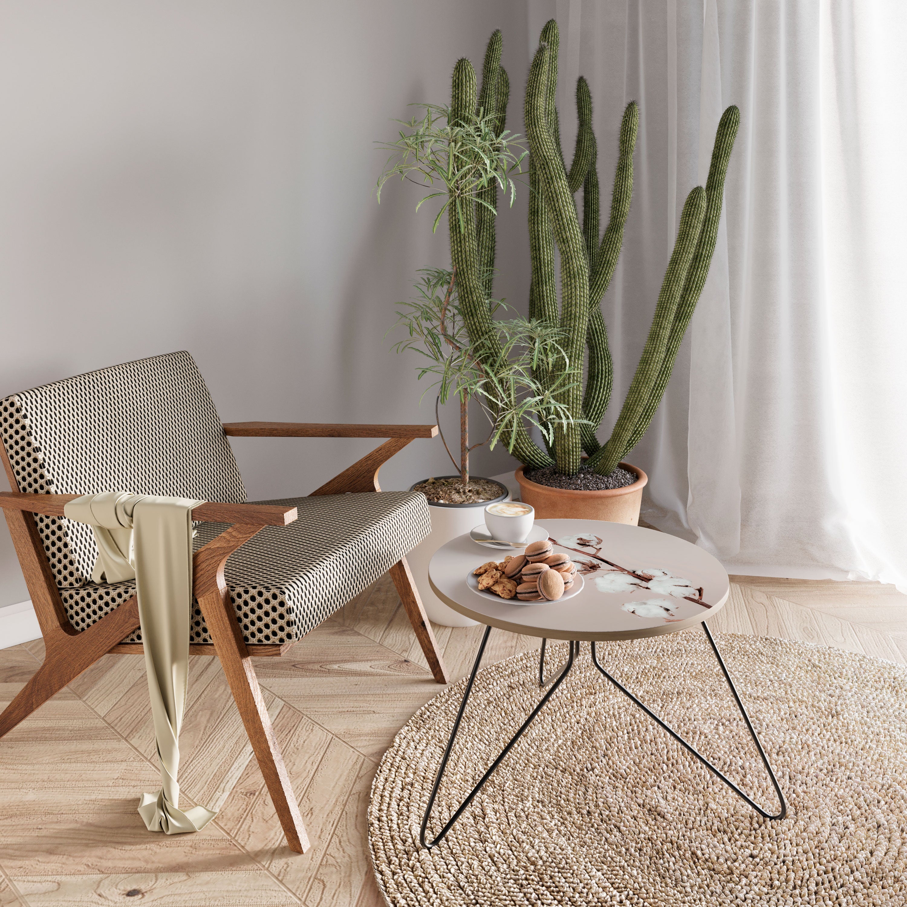 COTTON CLOUDS IN BALANCE Coffee Table 60
