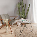 COTTON CLOUDS IN BALANCE Mesa de centro