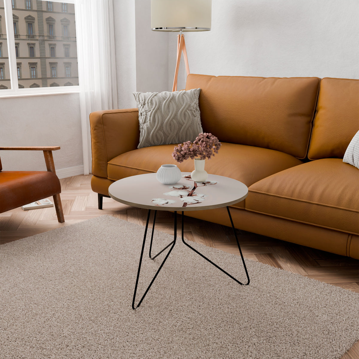 COTTON CLOUDS IN BALANCE Coffee Table