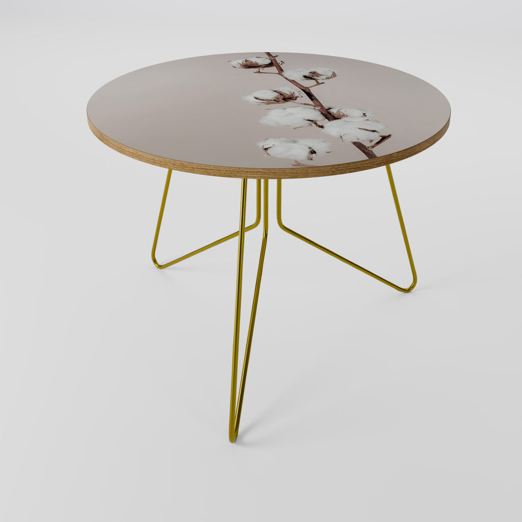 COTTON CLOUDS IN BALANCE Mesa de centro