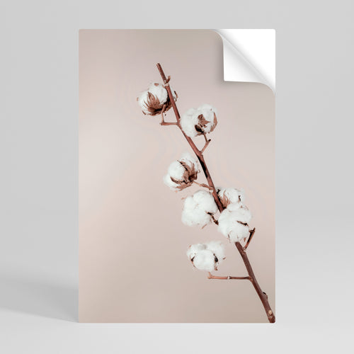 COTTON CLOUDS IN BALANCE Póster adhesivo vertical