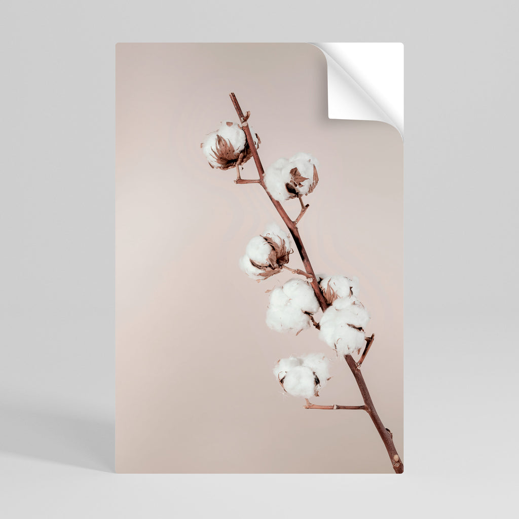 COTTON CLOUDS IN BALANCE Peel and Stick Vertical Poster