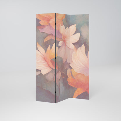 PETAL GRACE Biombo de 3 paneles