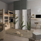 HERBAL DREAM Biombo de 5 paneles