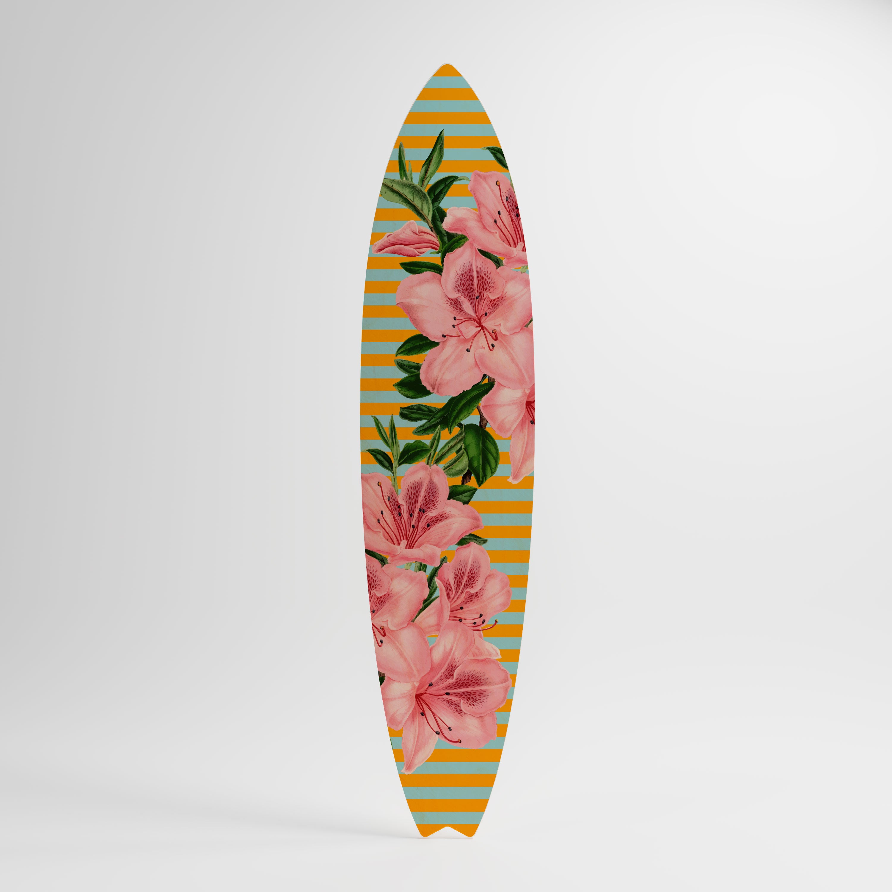 FRAGILE BEAUTY Panel decorativo de tabla de surf