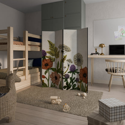 SPROUT ELEGANCE Biombo de 4 paneles