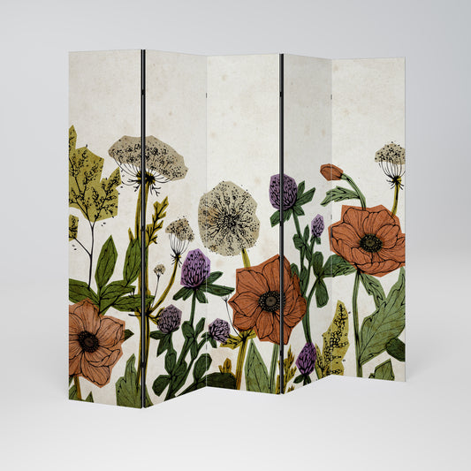 SPROUT ELEGANCE Biombo de 5 paneles