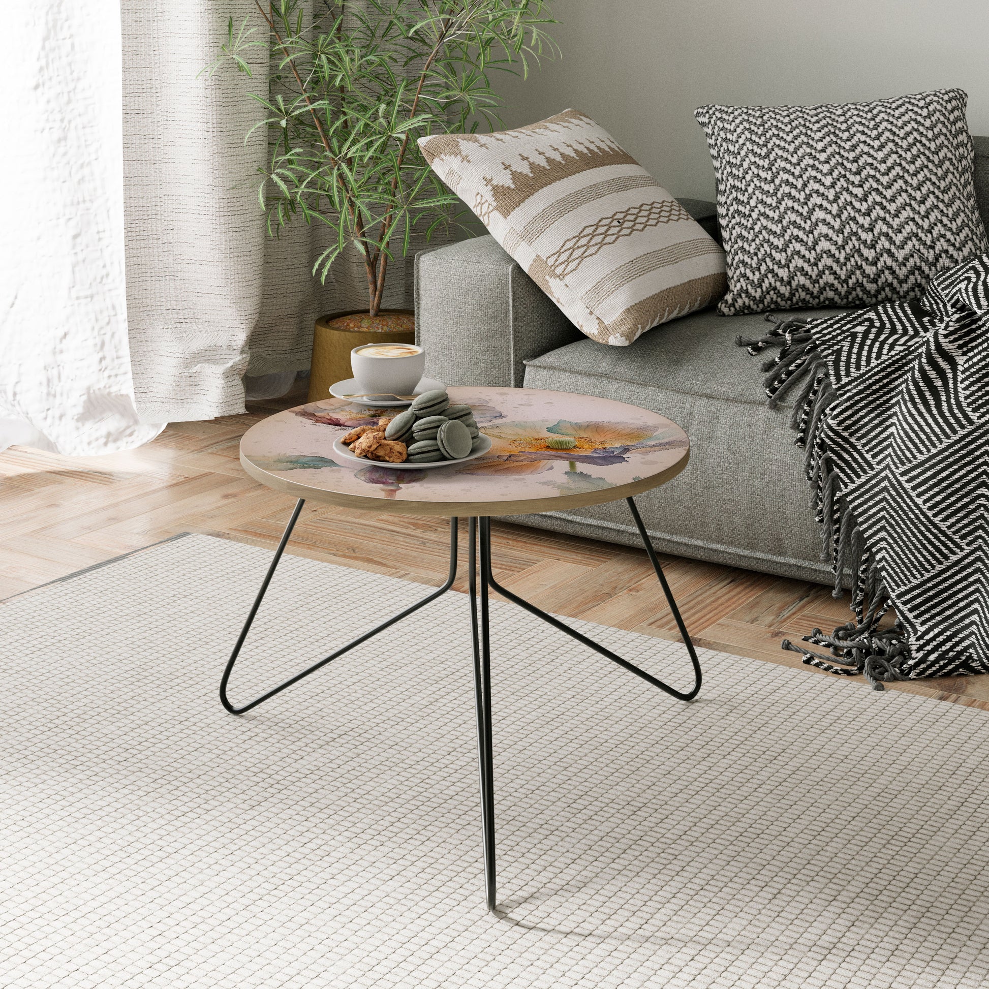 Mesa de centro SOFTEN POPPY 60