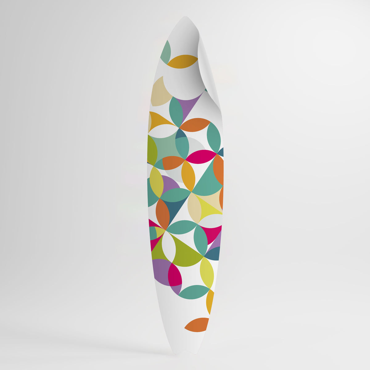 PIXEL BLOSSOM Vinilo decorativo de tabla de surf