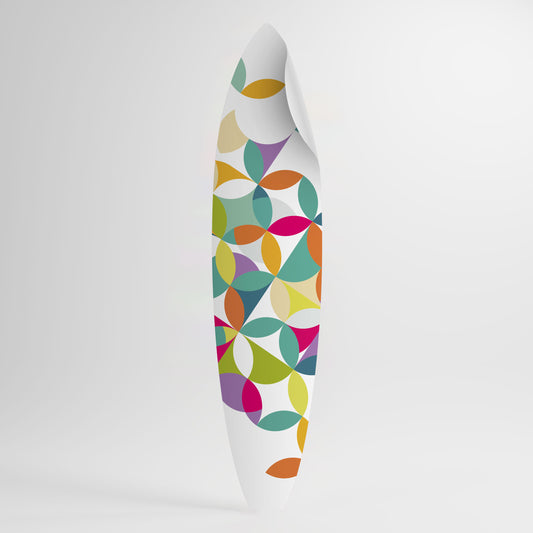 PIXEL BLOSSOM Vinilo decorativo de tabla de surf