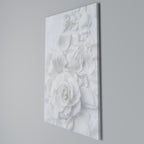 ELEGANCE IN CLARITY Vertical Canvas Print