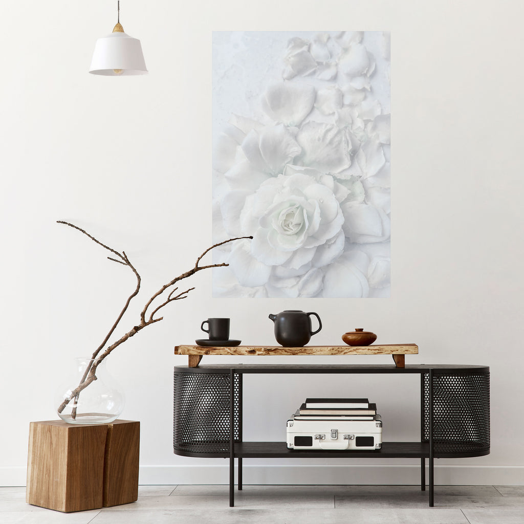 ELEGANCE IN CLARITY Peel and Stick Vertical Poster