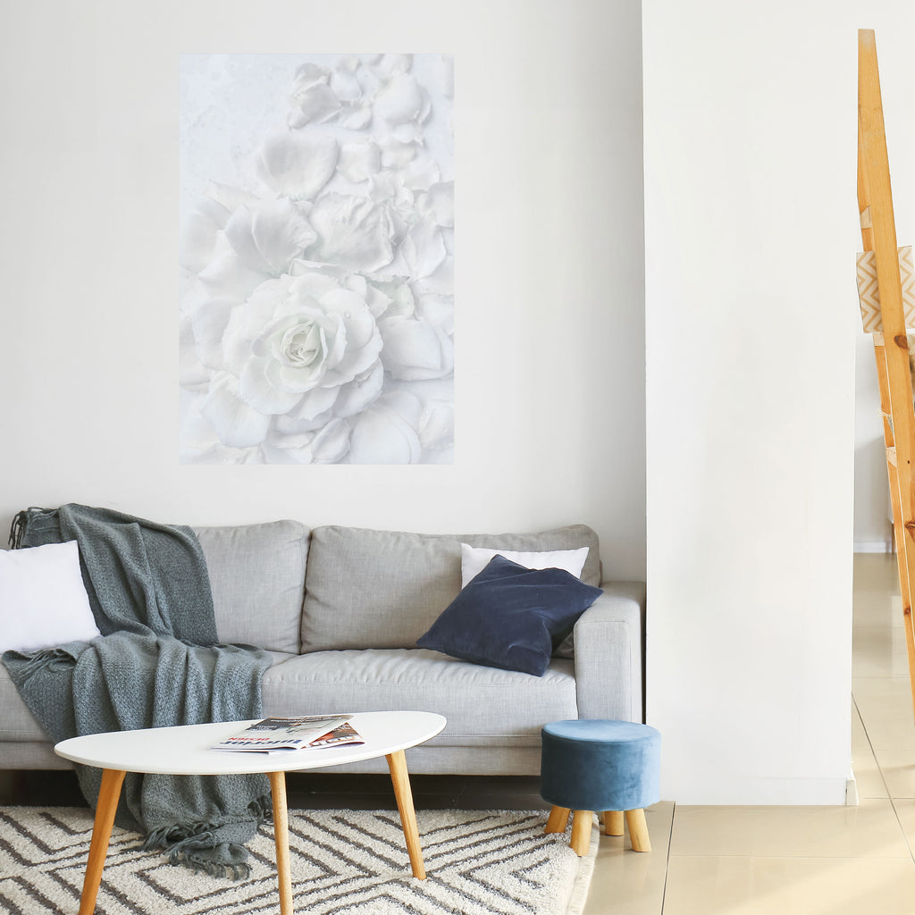 ELEGANCE IN CLARITY Peel and Stick Vertical Poster