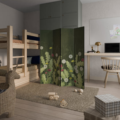 DANDELION AMUSE 4-Panel Room Divider