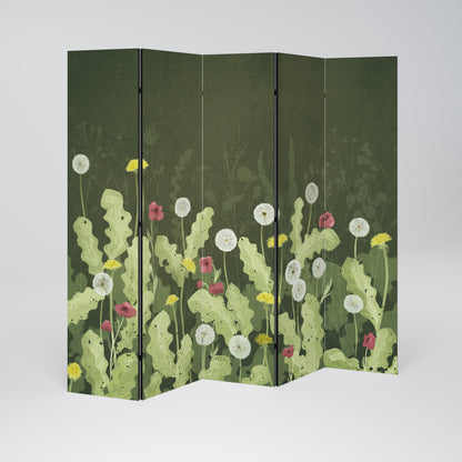 DANDELION AMUSE 5-Panel Room Divider