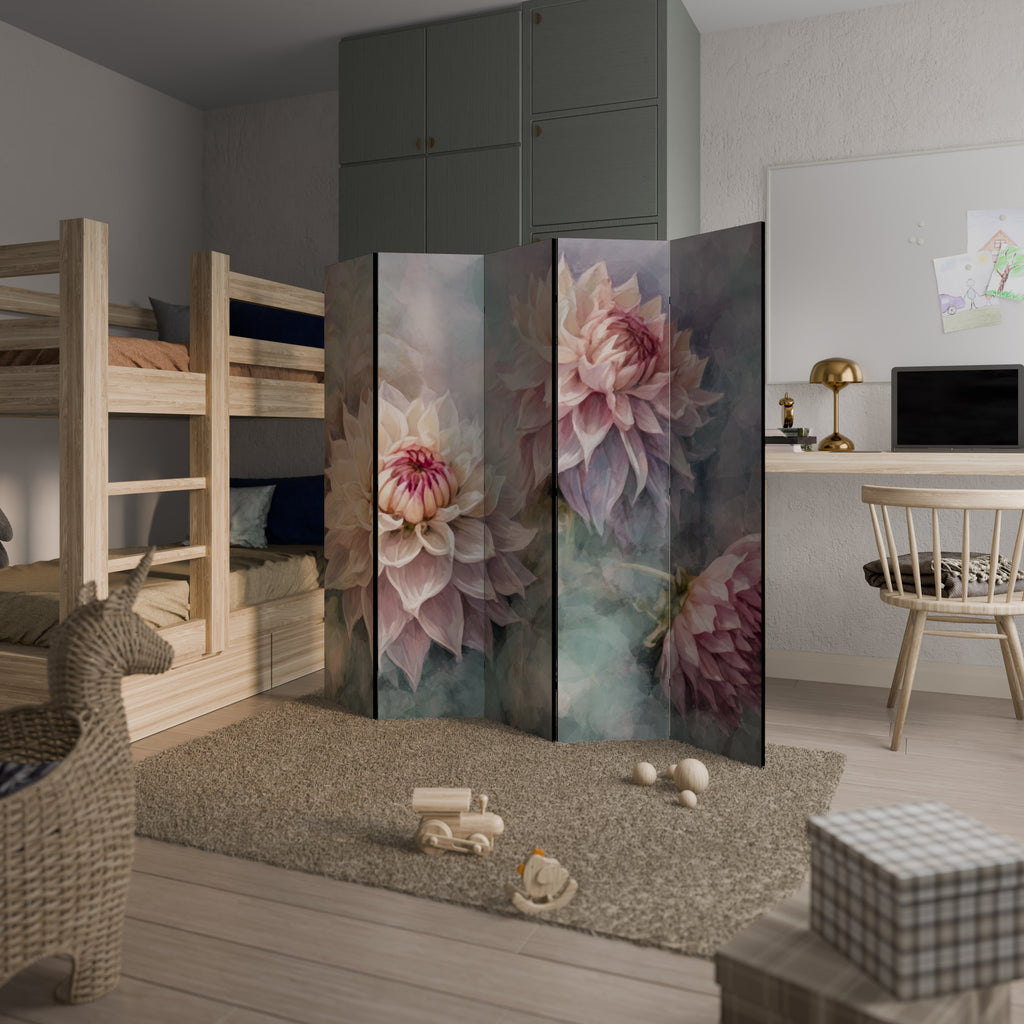 LUMINOUS GARDEN Decorative 5-Panel Room Divider
