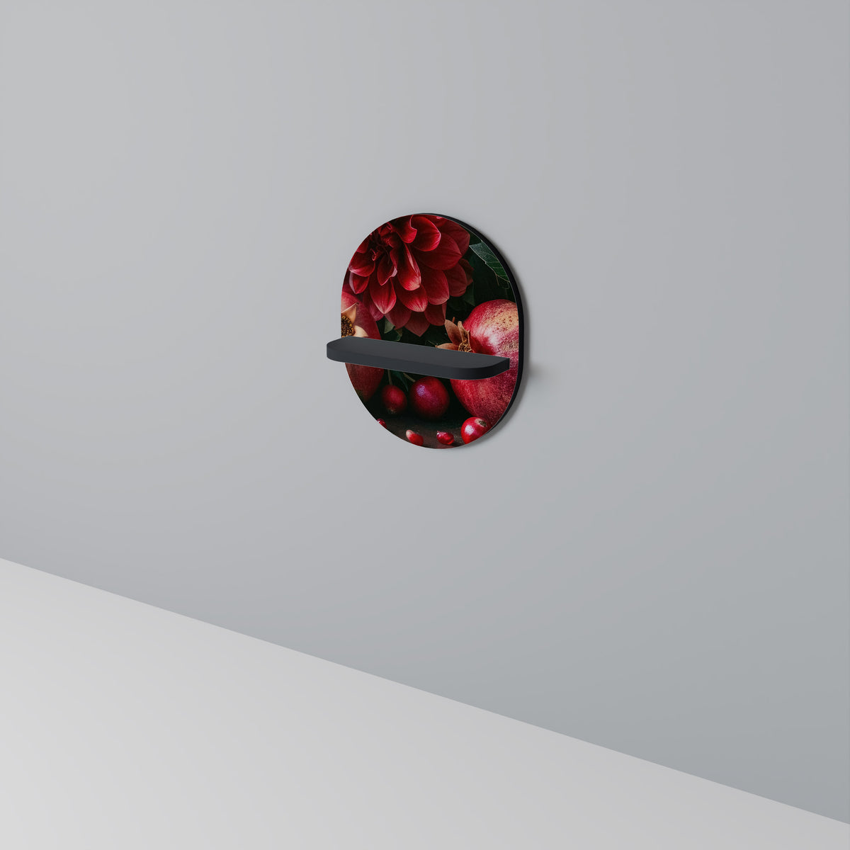 DAHLIAS AND POMEGRANATES Estante Artístico