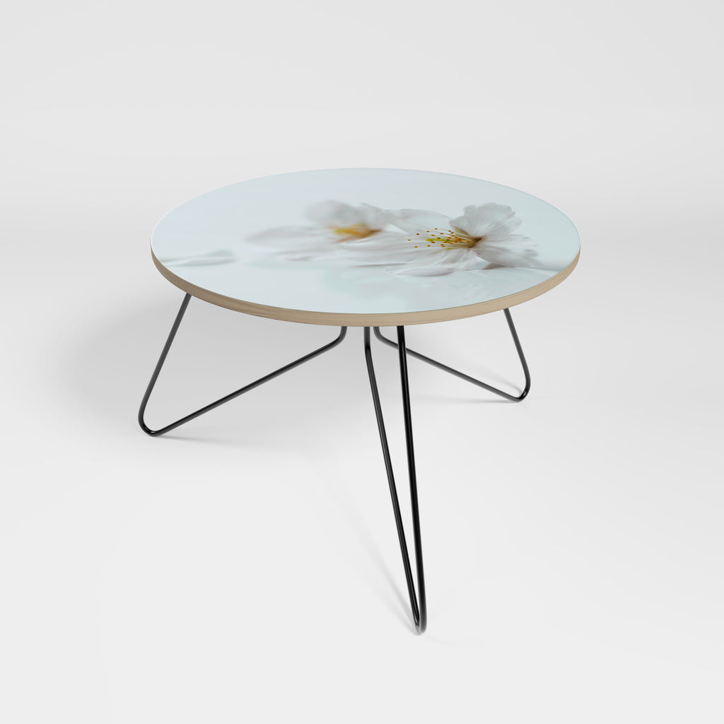 Mesa de centro FLEETING WHITE PETALS 60
