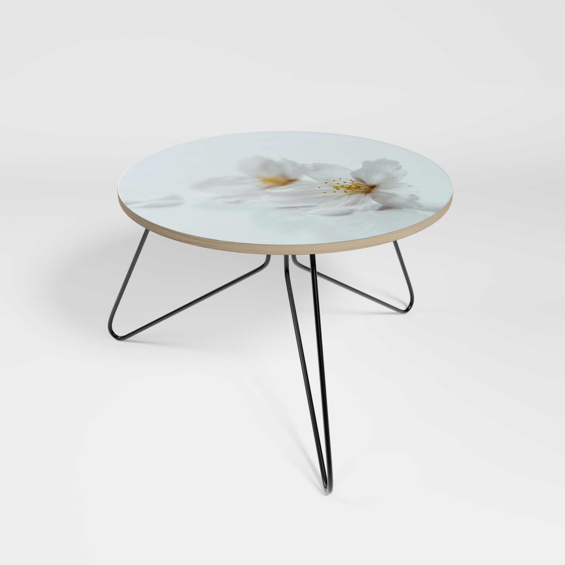 Mesa de centro FLEETING WHITE PETALS 60