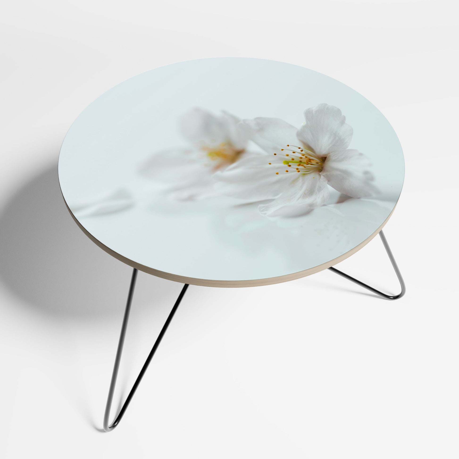 Mesa de centro FLEETING WHITE PETALS 60