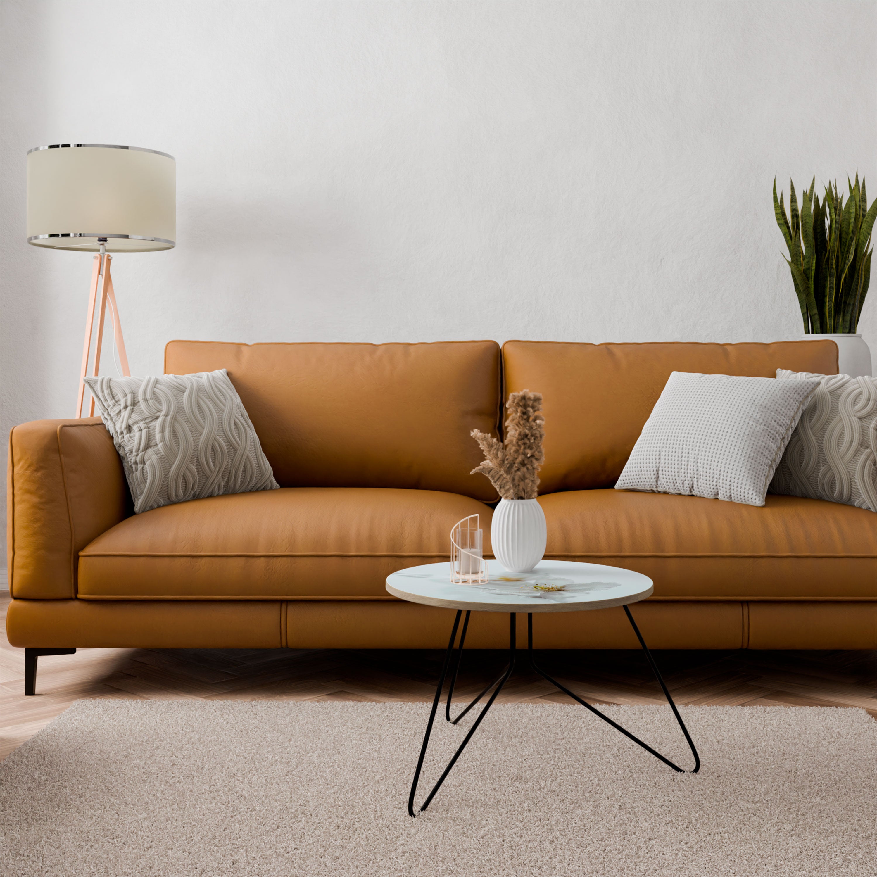 FLEETING WHITE PETALS Coffee Table 60