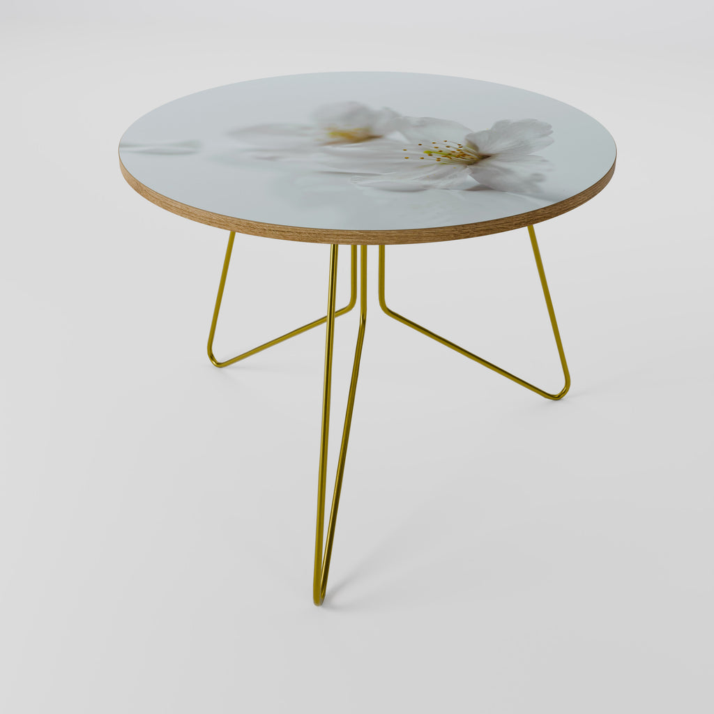 FLEETING WHITE PETALS Coffee Table