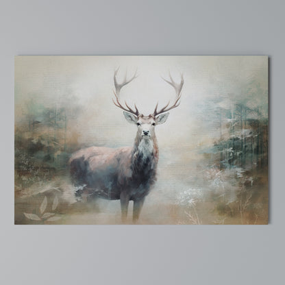 FOREST KING Cuadro en lienzo horizontal