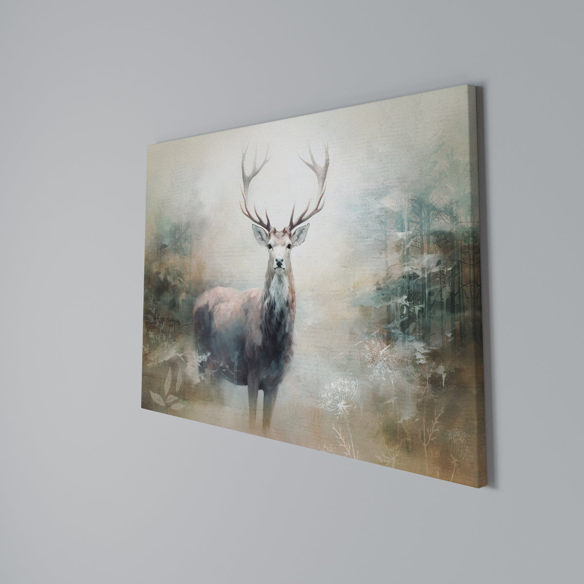 FOREST KING Cuadro en lienzo horizontal