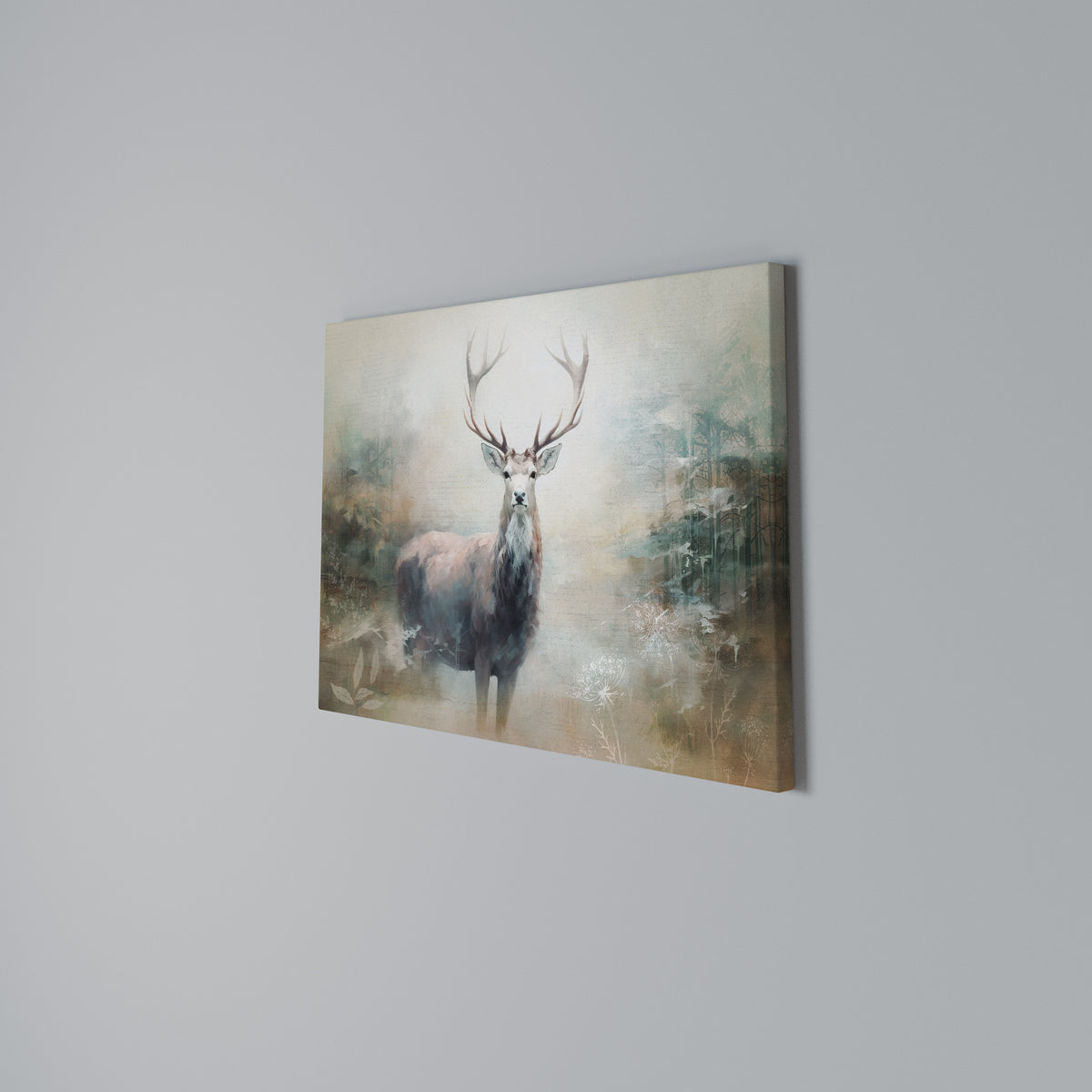 FOREST KING Cuadro en lienzo horizontal