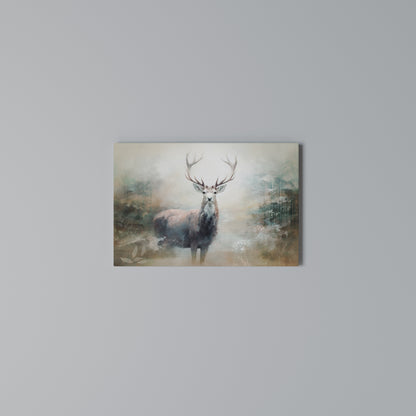 FOREST KING Cuadro en lienzo horizontal