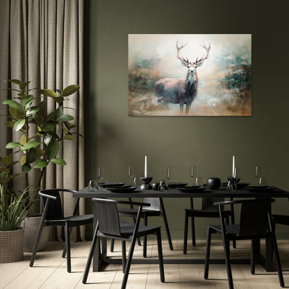 FOREST KING Cuadro en lienzo horizontal