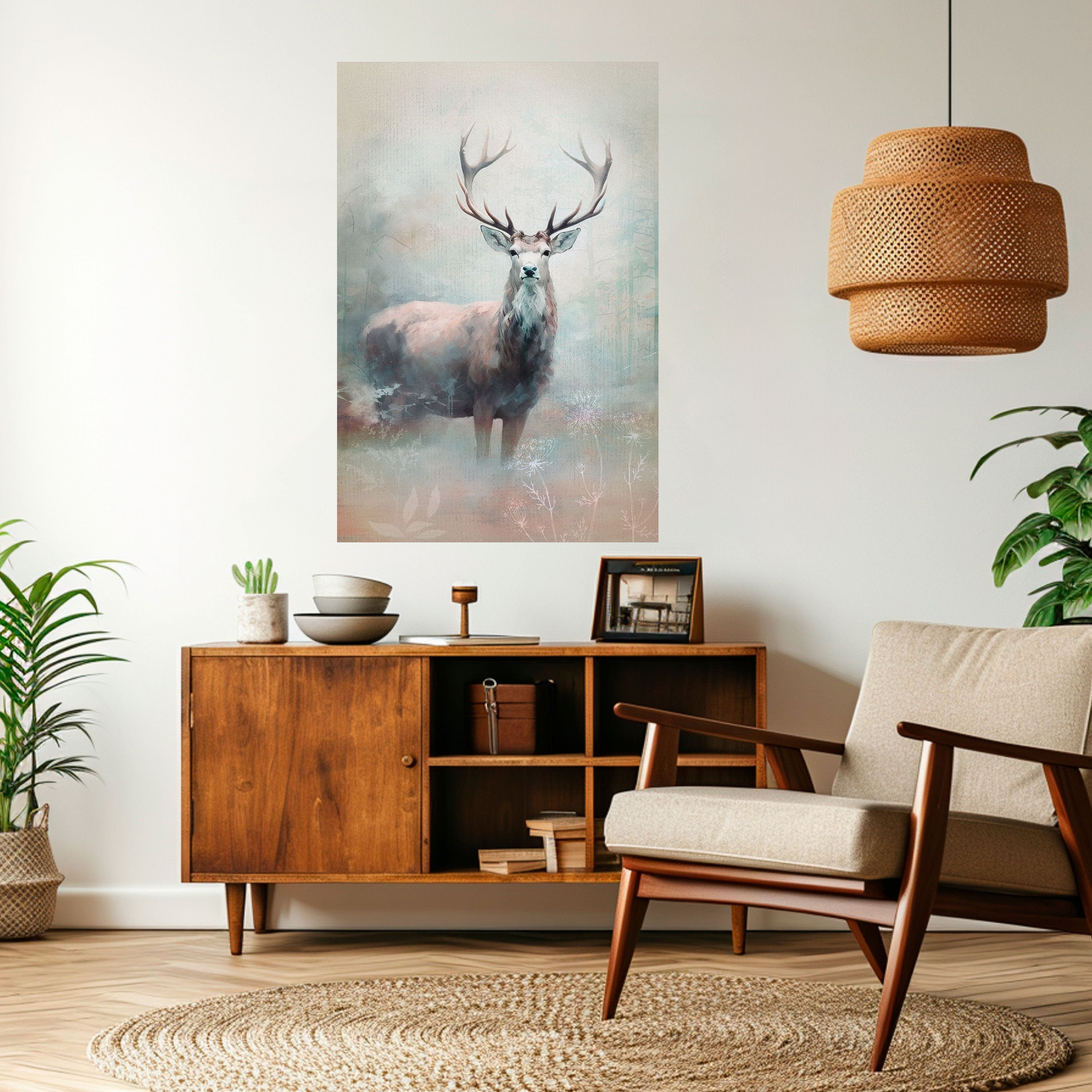 Póster vertical autoadhesivo de FOREST KING