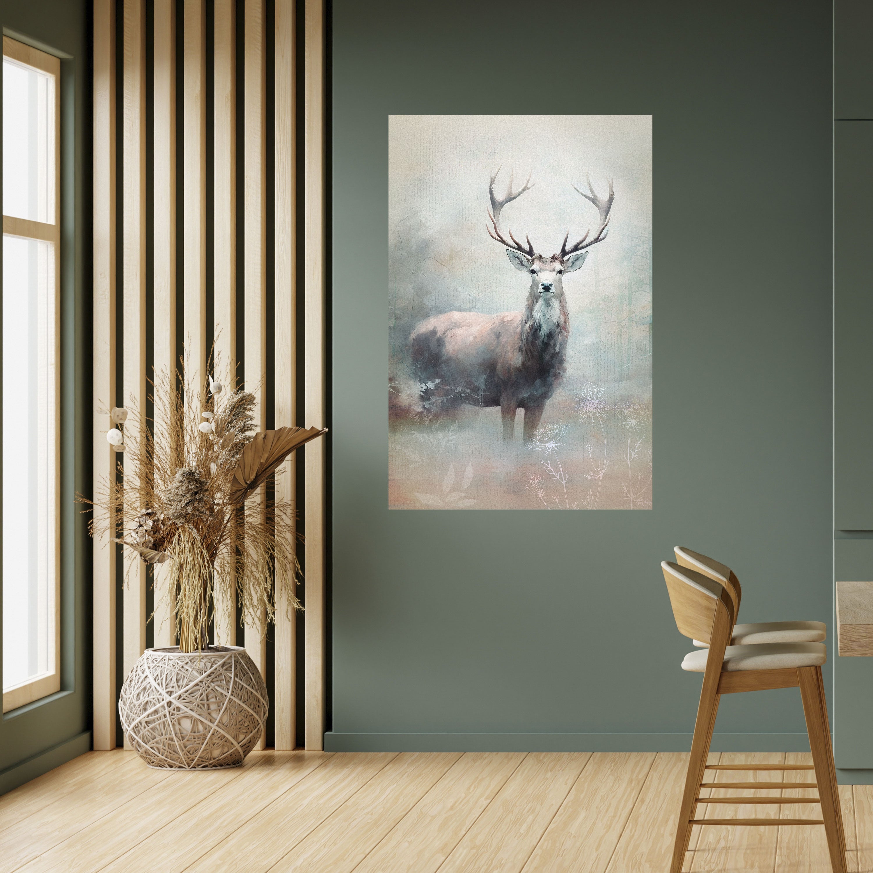 Póster vertical autoadhesivo de FOREST KING