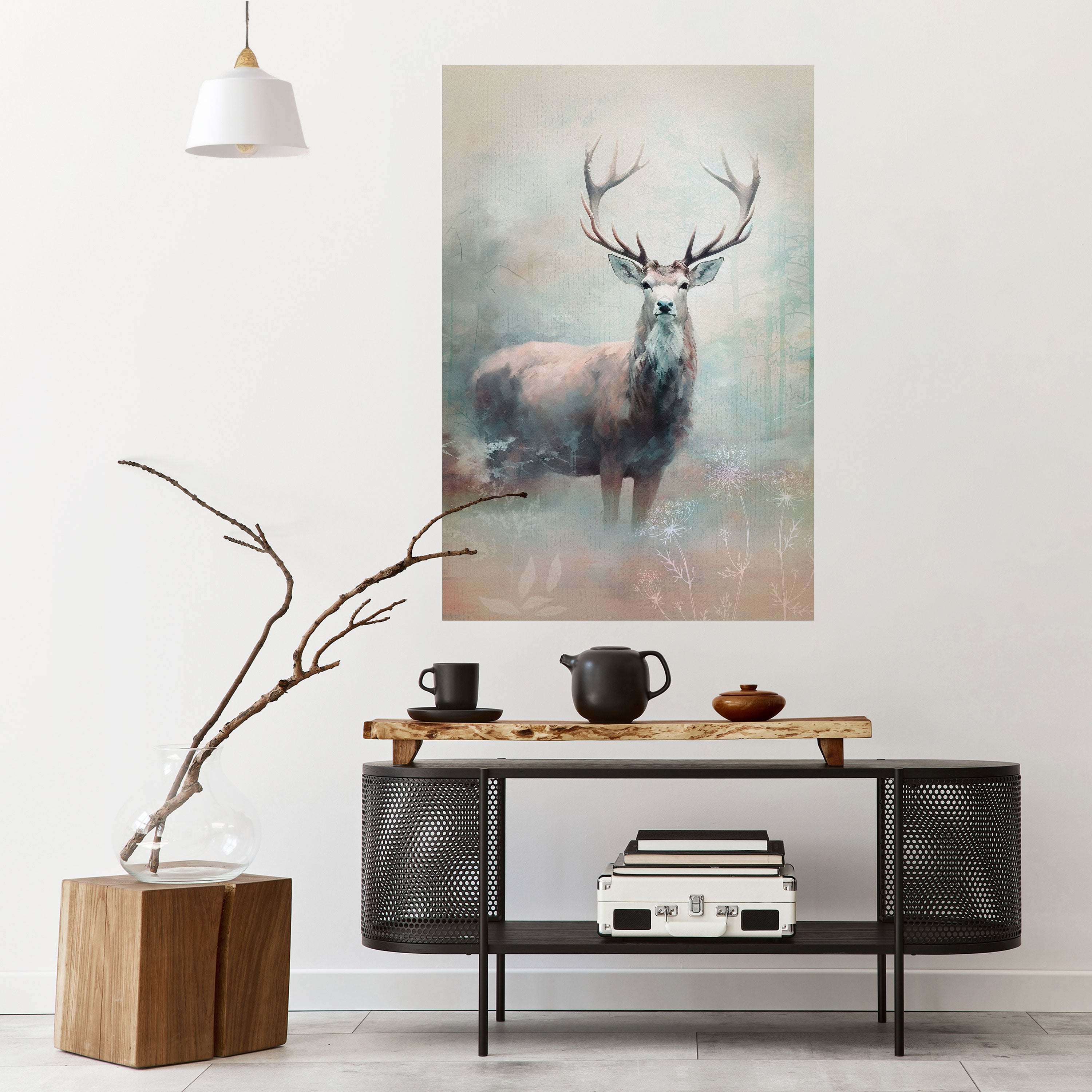 Póster vertical autoadhesivo de FOREST KING