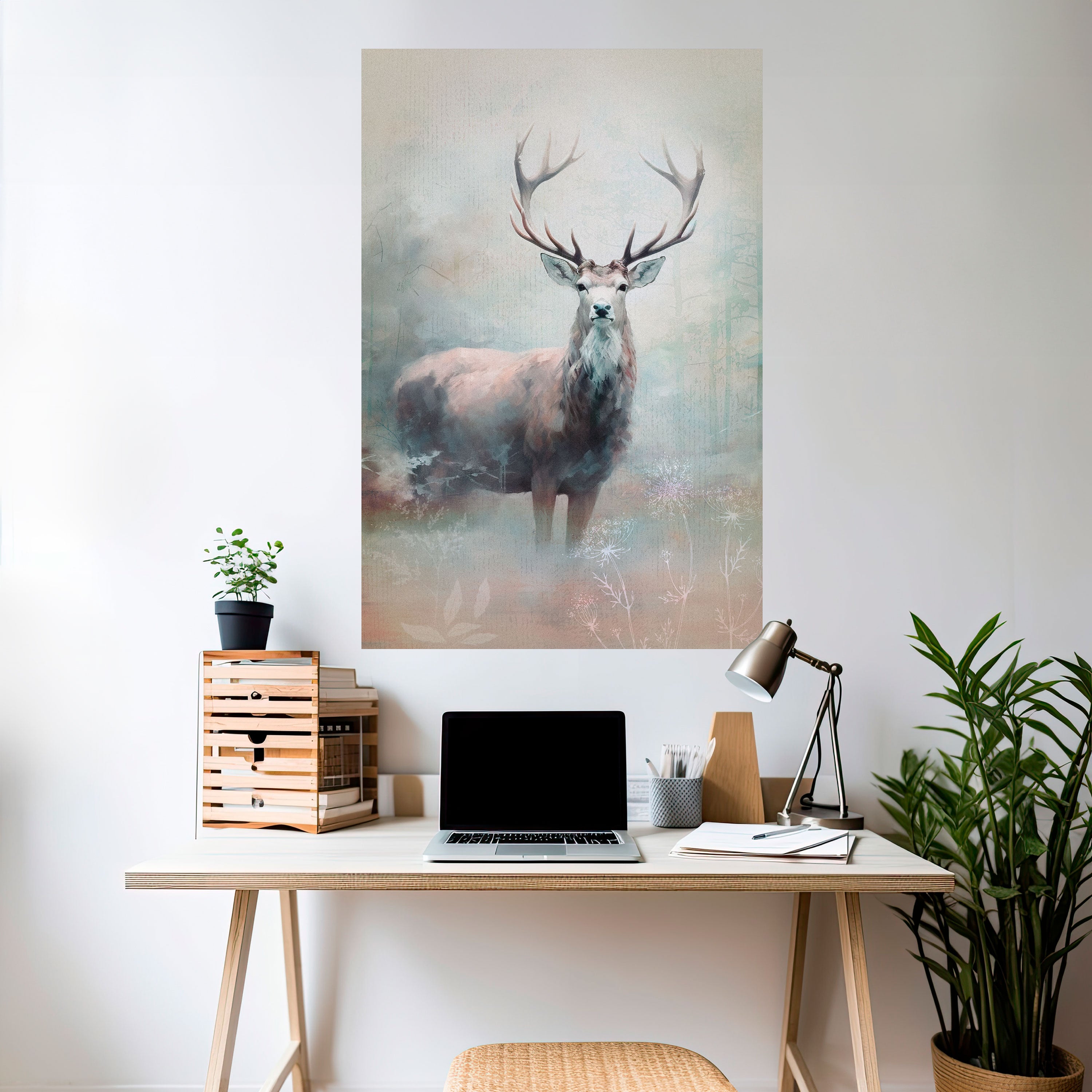 Póster vertical autoadhesivo de FOREST KING