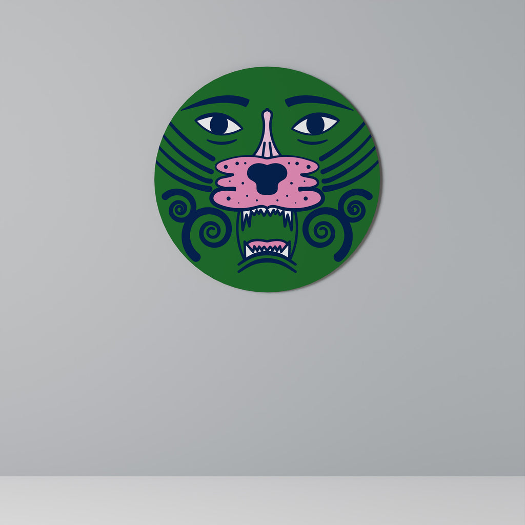 Arte de pared redondo STAY WILD