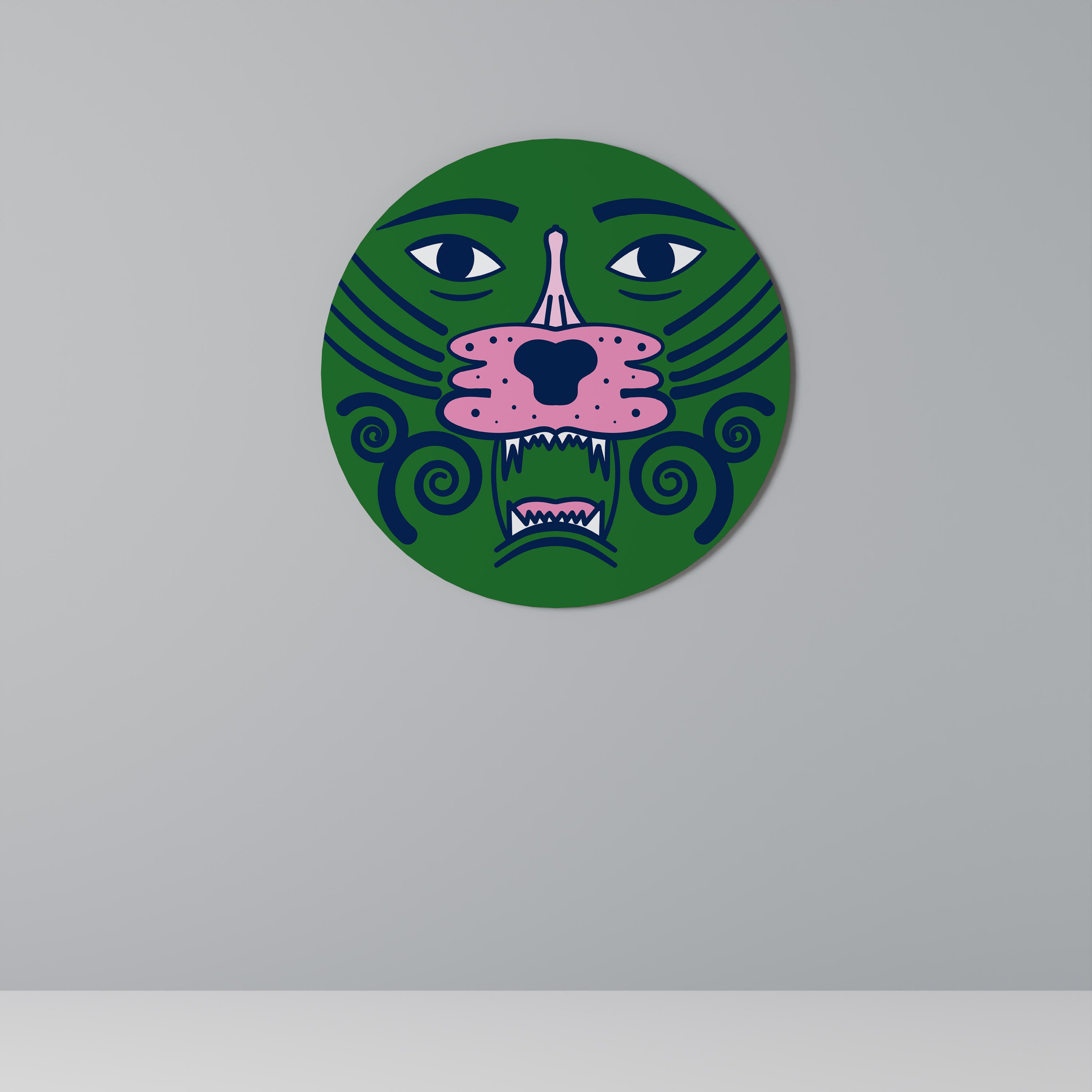 Arte de pared redondo STAY WILD