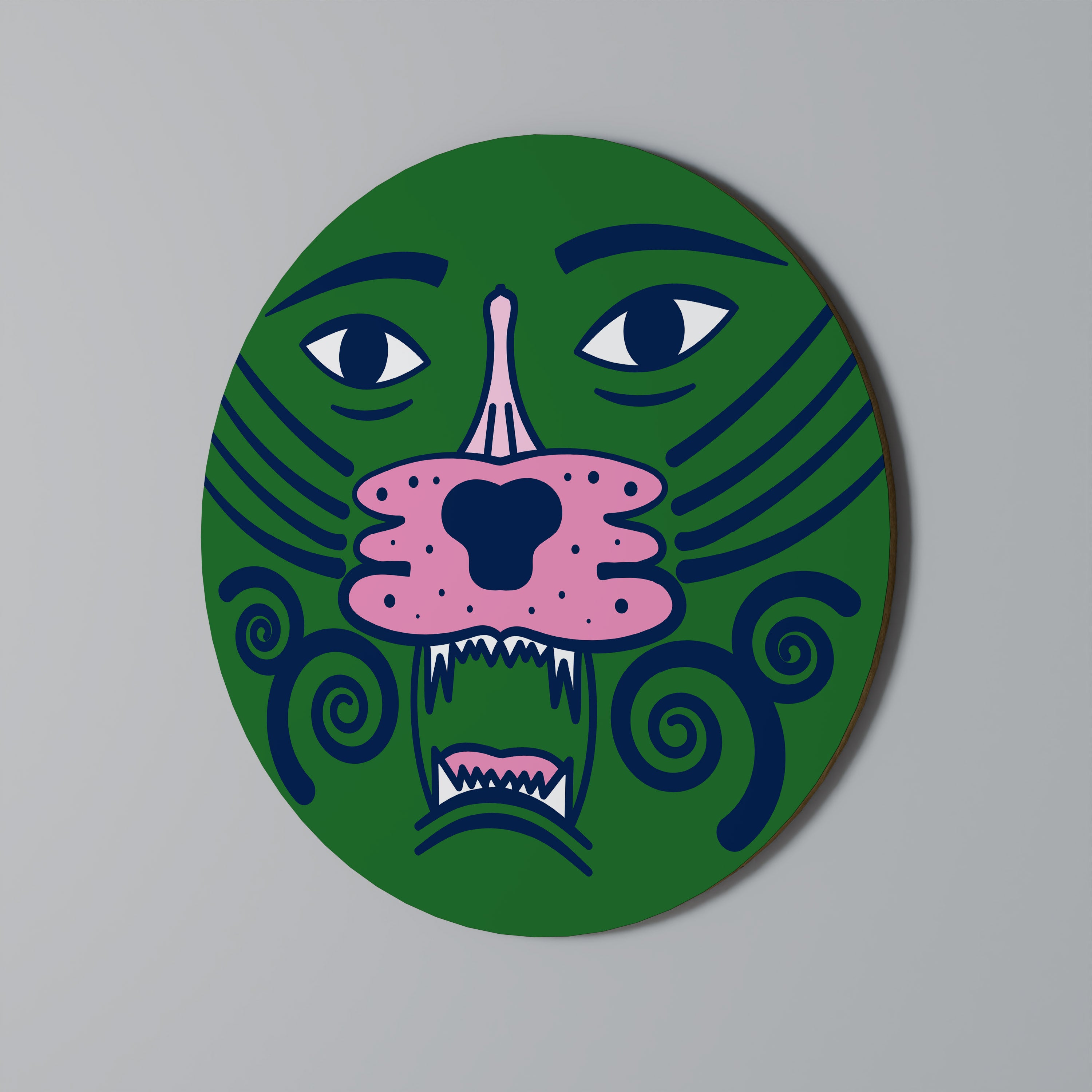 Arte de pared redondo STAY WILD