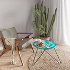 FISHY FOLK ART Mesa de centro