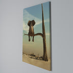 DARE TO DREAM Cuadro en lienzo vertical