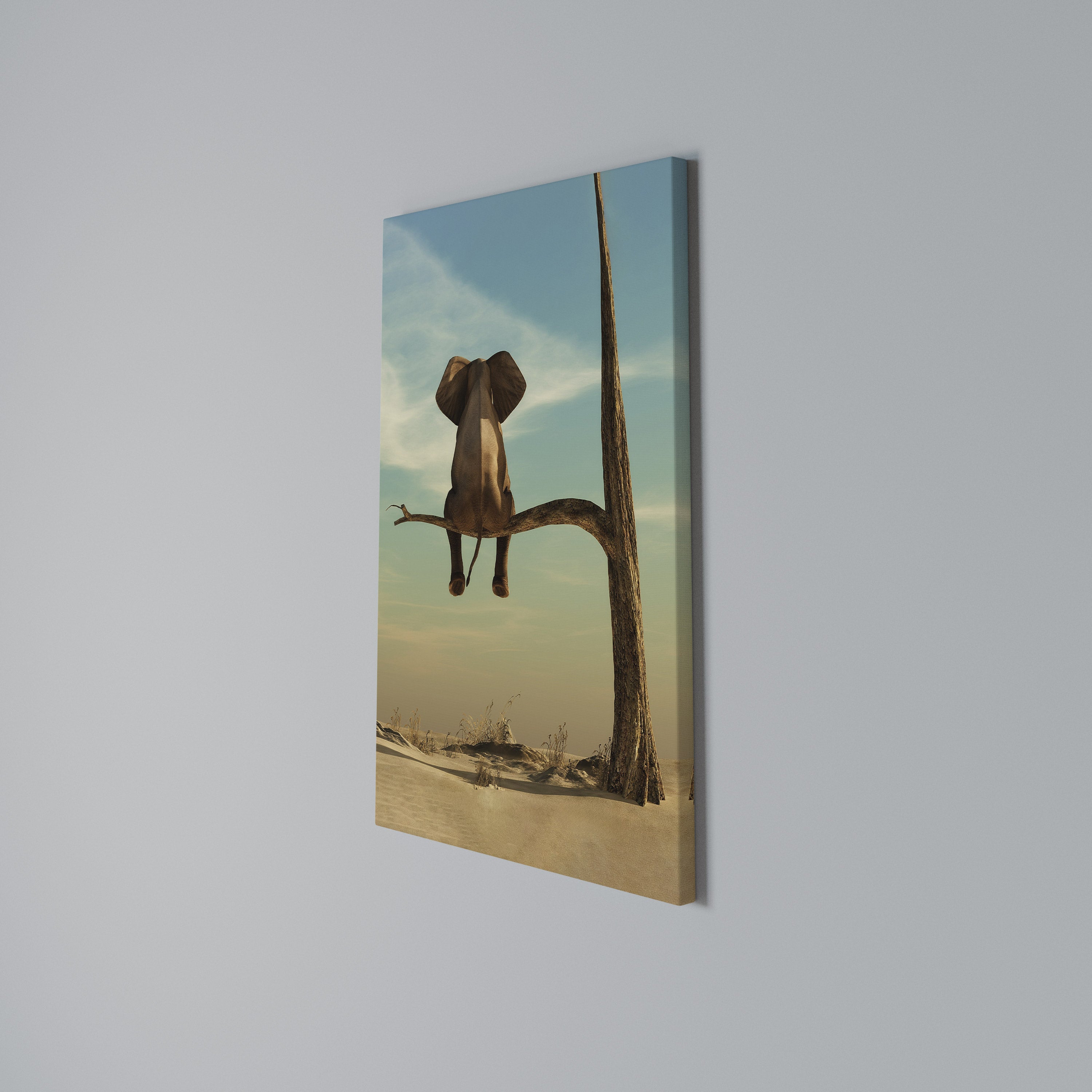 DARE TO DREAM Cuadro en lienzo vertical