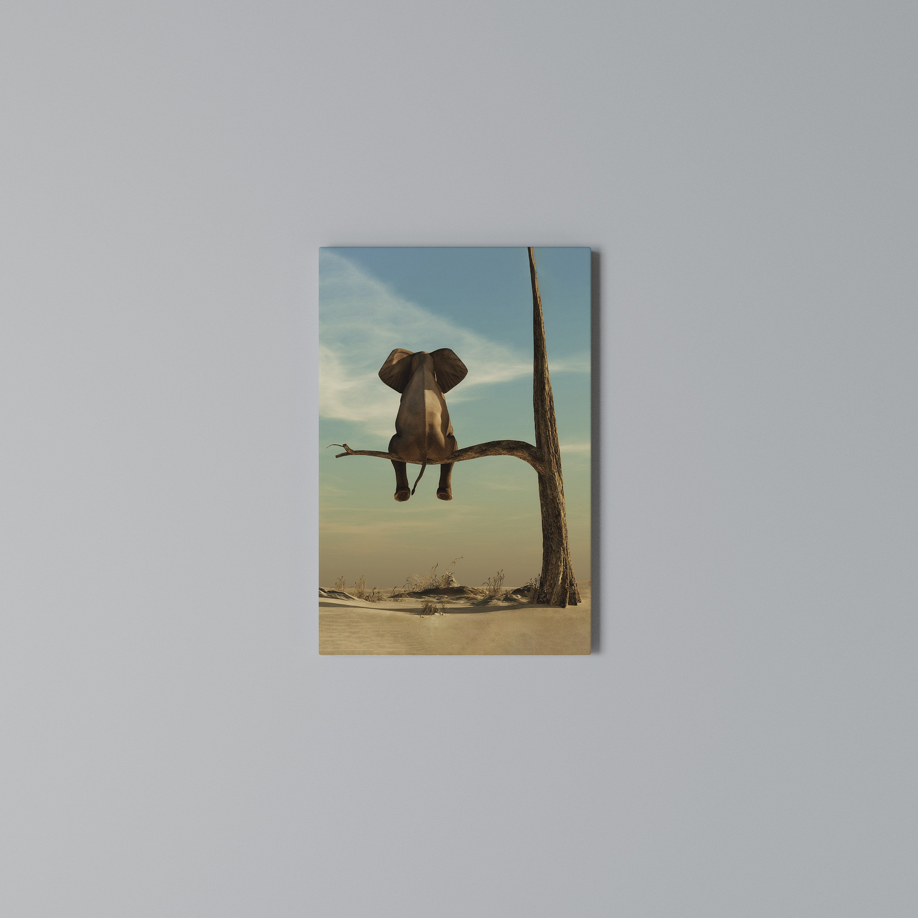 DARE TO DREAM Cuadro en lienzo vertical