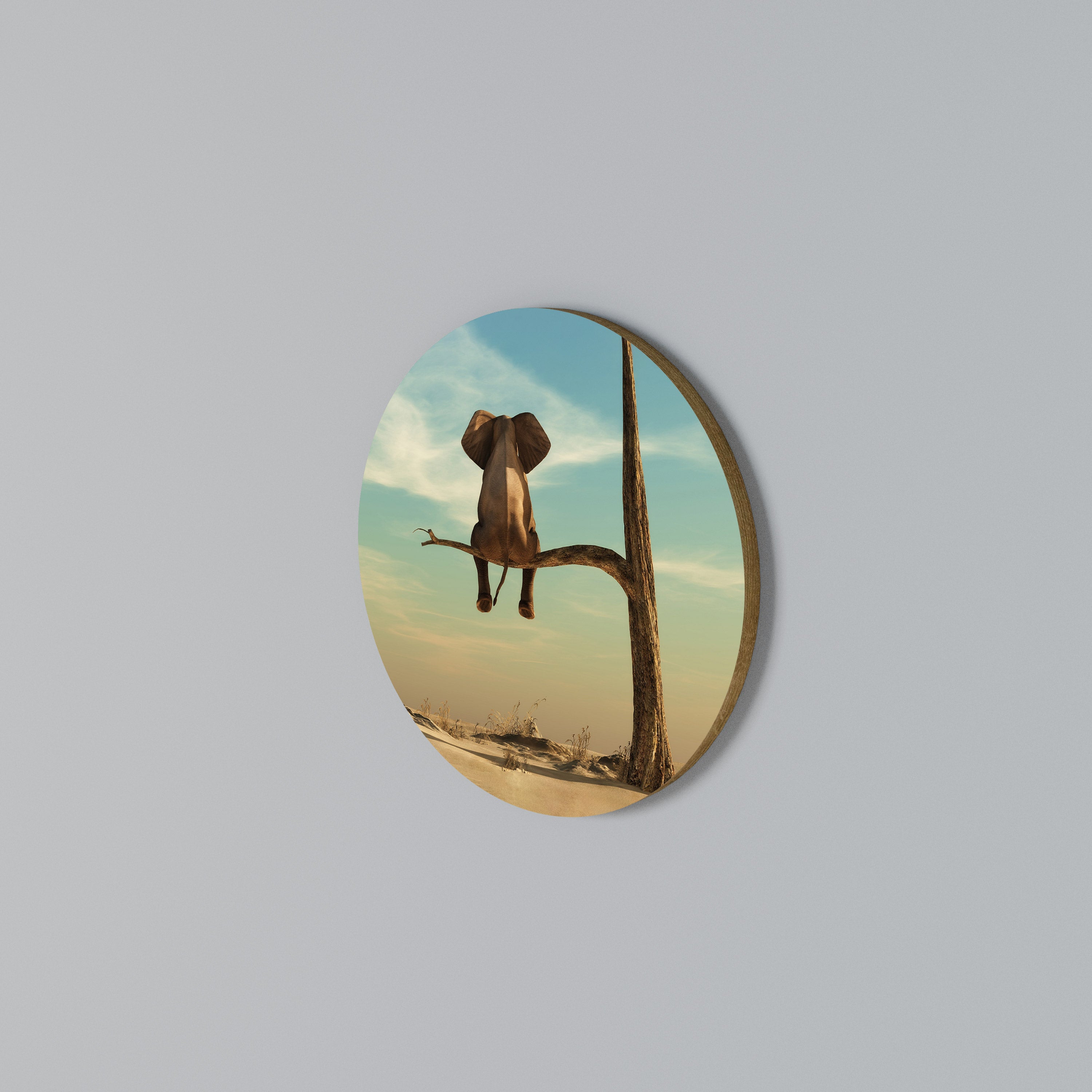 DARE TO DREAM Round Wall Art